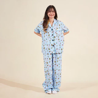 PAUL FRANK ชุดนอน WOMENS SS MADE SALAD PANTS SET