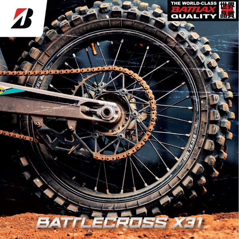 ยางวิบากBRIDGESTONE BATTLECROSS X31 ขนาดขอบล้อ21"/18"/19"