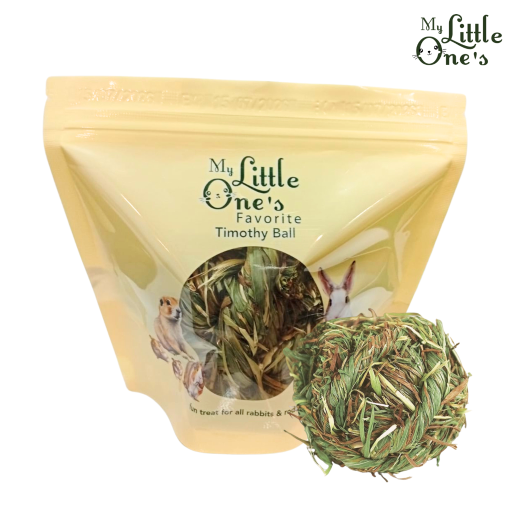 My Little One’s Favarite Timothy Ball บอลหญ้าทิโมธี ของเล่นลับฟัน สำหรับสัตว์ฟันแทะ 1 ลูก