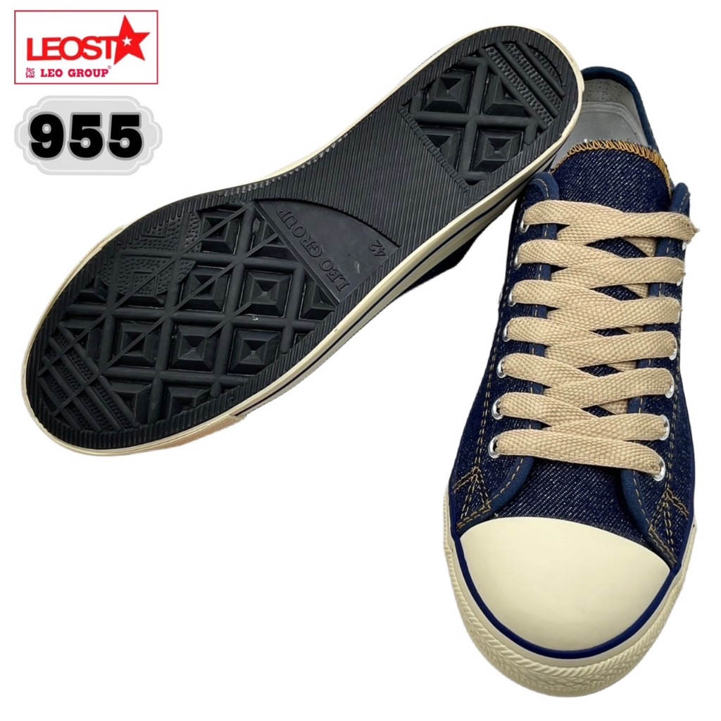 รองเท้าผ้าใบ LEO STAR (955,ผ้ายีนส์) (SIZE 37-45)
