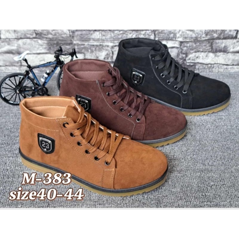 รองเท้าหุ้มข้อชาย M-383 size40-44 (พร้อมส่งจากไทย)