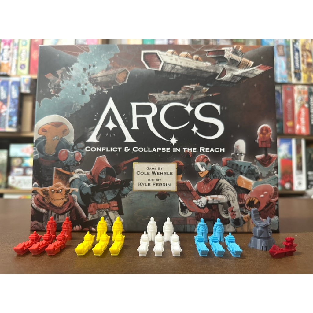 [Plastic] Arcs Board Game: Player Token Set - ชุดอัพเกรดผู้เล่นสำหรับบอร์ดเกม