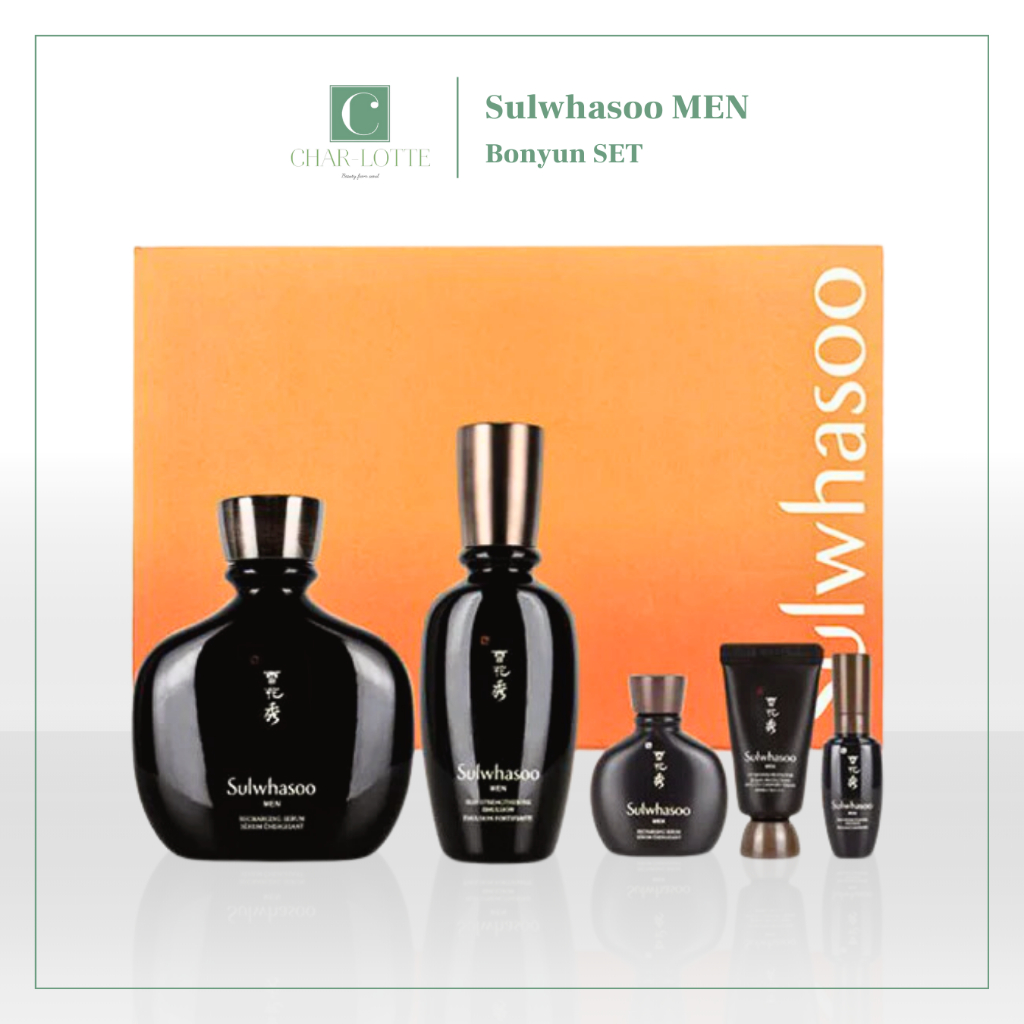 [Charlotte Seoul] Sulwhasoo MEN Bonyun Daily Routine Set #SulwhasooMEN #Bonyun #Giftset #CharlotteSeoul