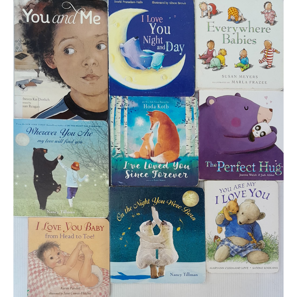 4-13 I love you Board Book หนังสือมือสอง บอร์ดบุ๊ค