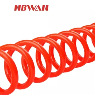 NBWAN สายลม แบบสปริง PU AIR HOSE ขนาด 8x5 mm. (สีส้ม)