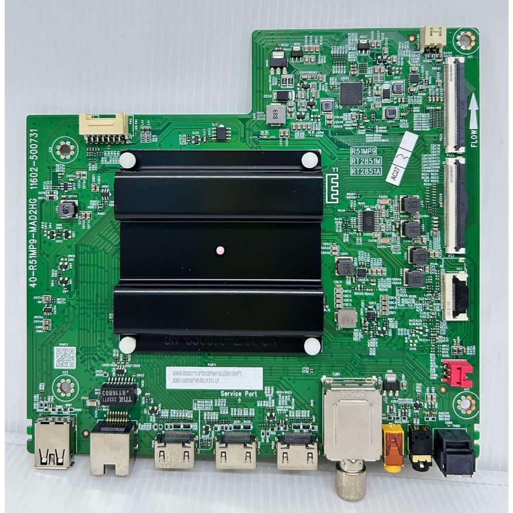 เมนบอร์ด TCL รุ่น 55P635 / 55T635 / 55P636 พาร์ท 40-R51MP9-MAD2HG อะไหล่ของแท้ถอด มือ2 เทสไห้แล้ว