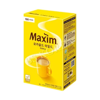 [ของแท้] 맥심모카골드마일드 Maxim Mocha Gold Mild (กาแฟมอคค่า 3 in 1 / 100 ซอง) 1200g