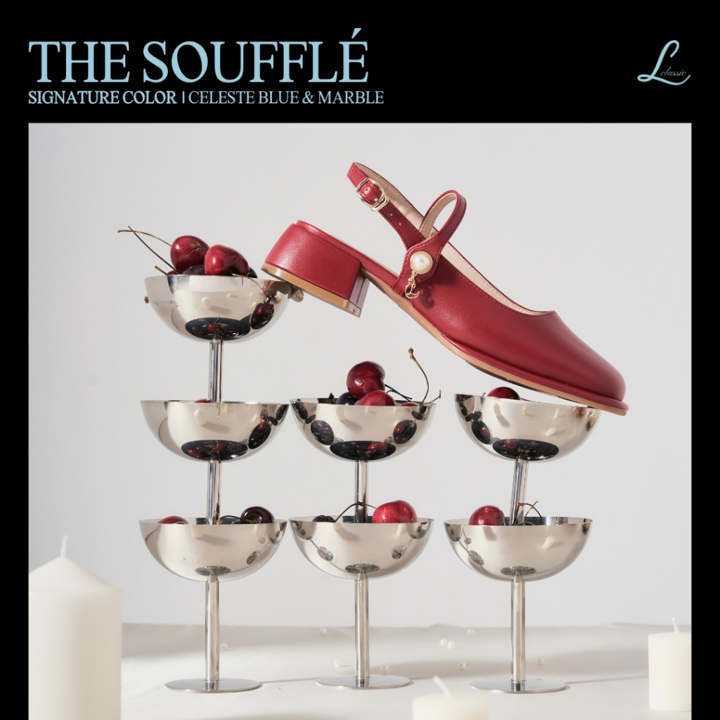 The Soufflé (Signature Color)(Clearance) - Labotte.classic รองเท้าแมรี่เจน mary jane shoes (NT2402)