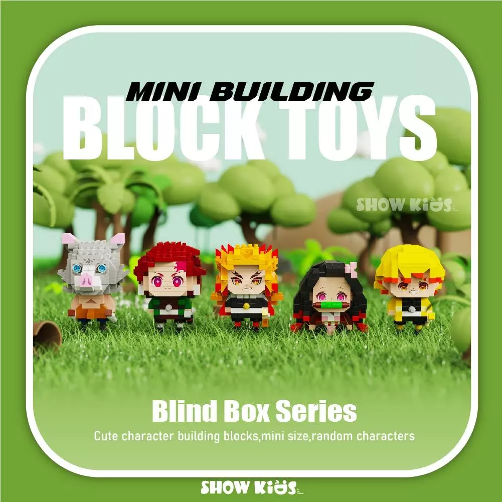 บล็อกตัวต่อมินิ Blind Box ฟิกเกอร์การ์ตูนน่ารัก สุ่มแบบ ตัวจิ๋ว ของสะสมตั้งโต๊ะ ของขวัญเด็ก ของเล่นเสริมสมาธิ thumbnail 6
