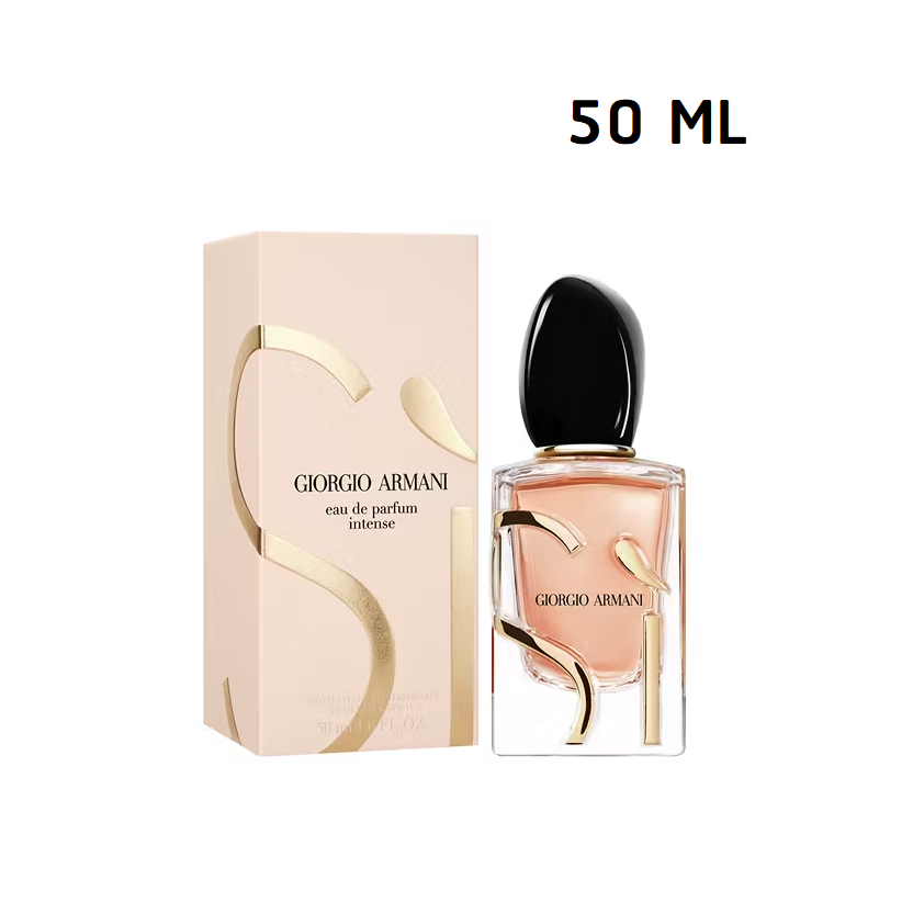 (50 ML - EDP INTENSE) Giorgio Armani SI EDP INTENSE  50 ml. กล่องซีล ป้ายไทย