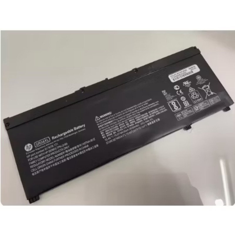 แบตเตอรี่ ของแท้ SR04XL SR03XL Battery Omen 15 2018, 15-ce0xx 15-ce001tx 15-ce022tx 15-ce020tx 15-ce