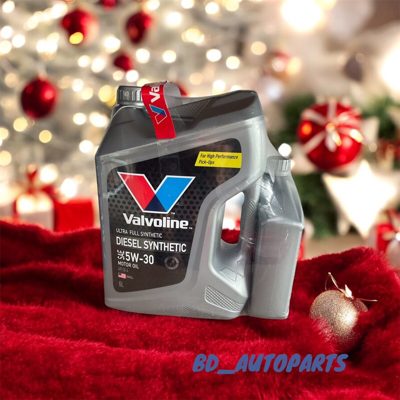 น้ำมันเครื่อง Valvoline Diesel Synthetic 5W-30 ดีเซลสังเคราะห์แท้ 7 ลิตร