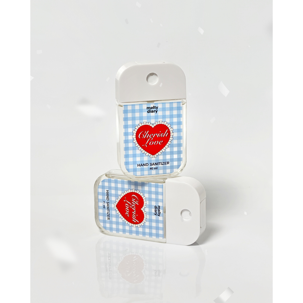 Melty.diary - Cherish Love Valentine Hand Sanitizer สเปรย์แอลกอฮอล์ 75% 40 ml