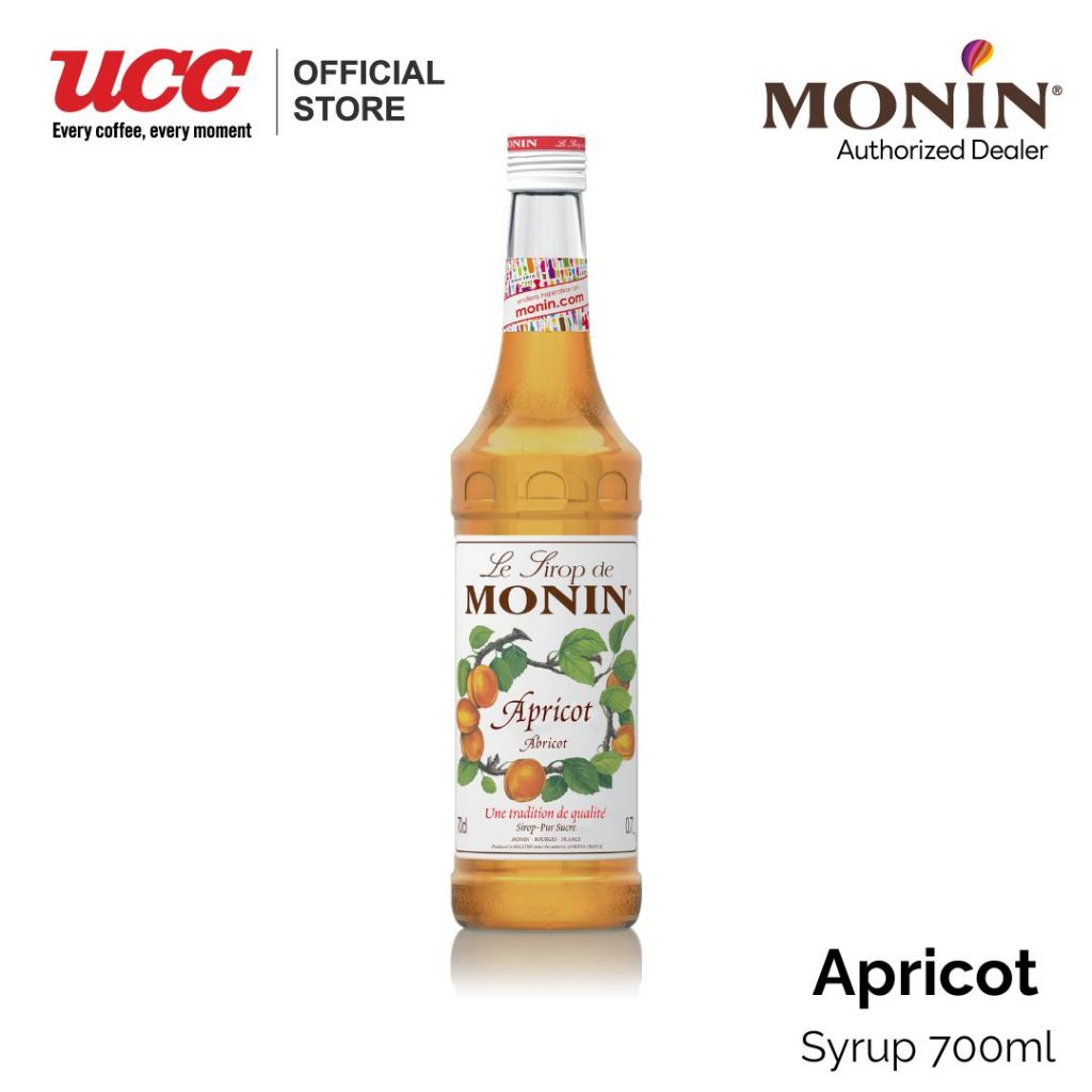 MONIN Apricot Syrup น้ำเชื่อมกลิ่นแอปปริคอต 700ml.