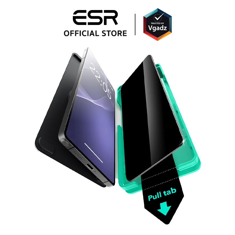 ESR - ฟิล์มกระจกสำหรับ Galaxy S25 Ultra รุ่น Privacy Glass Screen (1 Pack)
