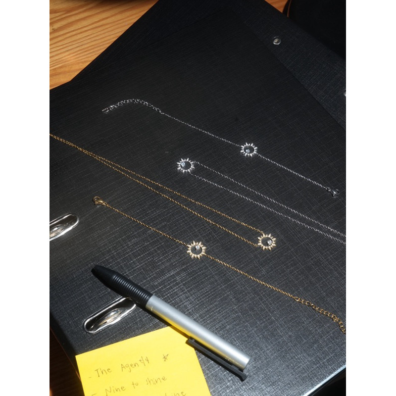 Adornment Club - Beam necklace-bracelet (gold/silver) กำไล สร้อยคอ l nickel free, waterproof, long-lasting