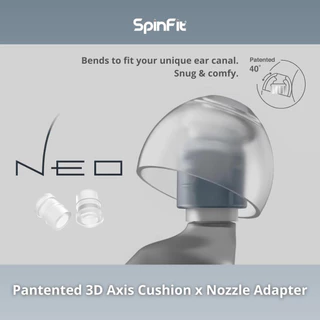 Spinfit NEO จุกหูฟัง ซิลิโคน สำหรับหูฟัง In-Ear Monitors (IEMs) Silicone Eartips for Earphones