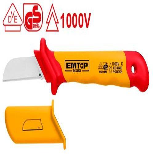 EMTOP มีดปอกสายไฟหุ้มฉนวน EICK1801