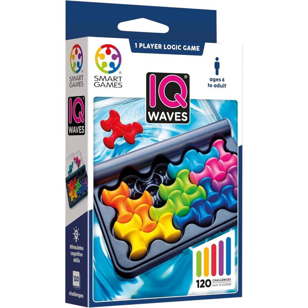SMART GAMES, IQ Wave ของเล่นฝึกสมองเสริมเชาว์ สำหรับ 6 ปี+ ลิขสิทธิ์แท้ เบลเยียม ตัวแทนจำหน่ายในไทย