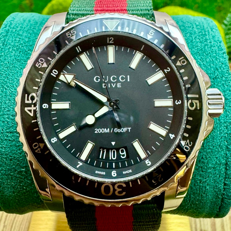 Gucci Dive XL Men's Watch Model YA136206