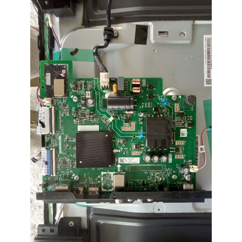 บอร์ด TV Toshiba 43" Model 43V35MP เบอร์จอตามีรูป ของถอดใช้งานได้