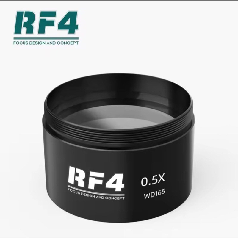 RF4 เลนส์ขยายกล้องจุลทรรศน์ 0.5X 0.7X 0.48X