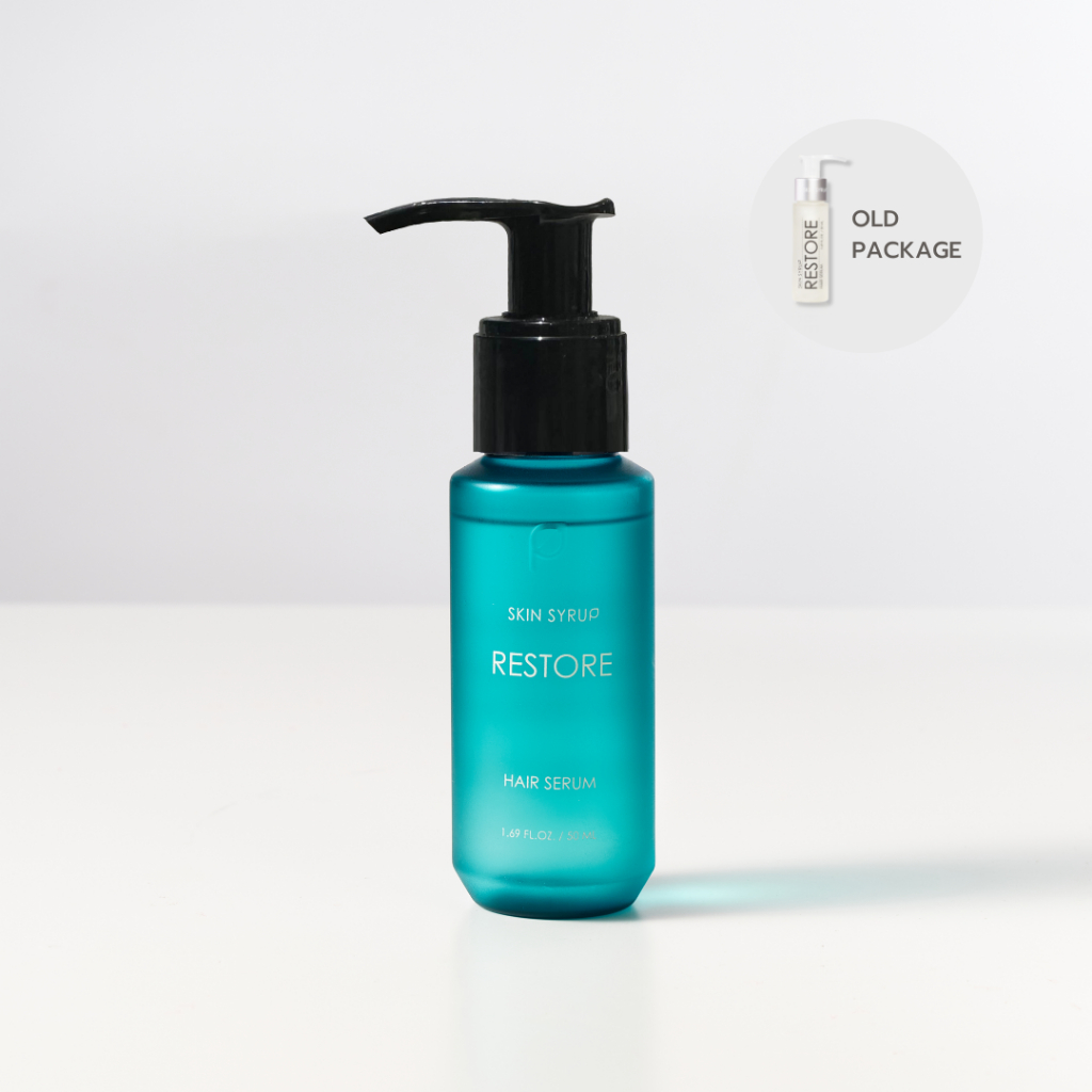 [NEW] Restore hair serum เซรั่มเติมความชุ่มชื้น ปกป้องเส้นผมจากความร้อน จาก SKIN SYRUP