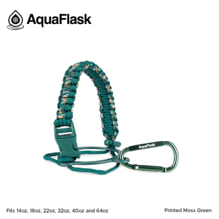 AquaFlask Printed Paracord Handle - สายคล้องสำหรับประเภทขวด (ขนาด 14/18/22/32/40oz)