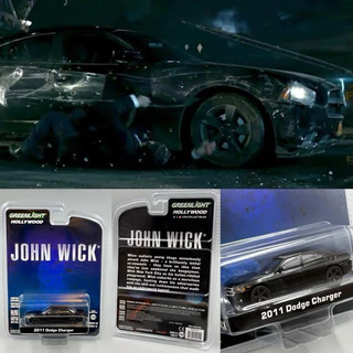 Greenlight | Ford Mustang BOSS & Dodge Charger RT & Chevelle SS & Phymouth Cuda & Taxi จากหนัง John Wick สเกล 1:64