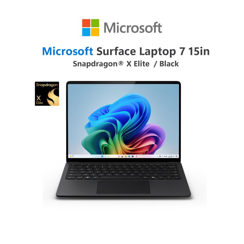 [Laptop] Surface Laptop 7 15in/Snapdragon X Elite/16GB/512GB/Graphite/Windows 11 Home