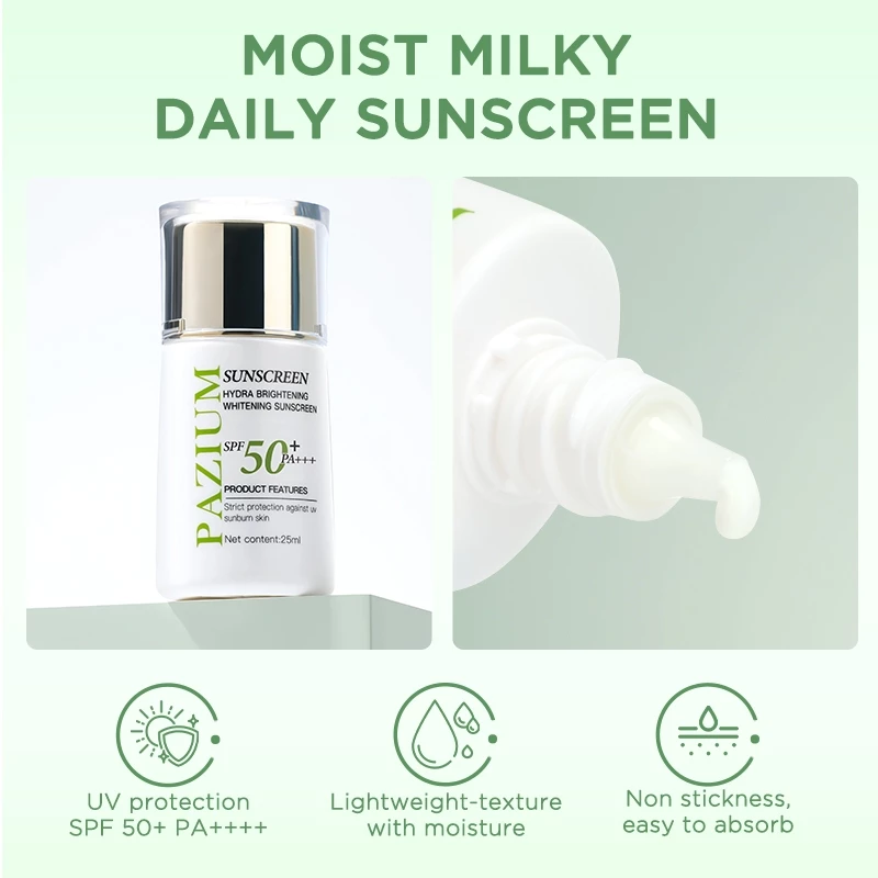 PAZIUM ครีมกันแดด Sunscreen SPF50+ PA+++ กันน้ำ บางเบา ซึมไว 25ML thumbnail 6