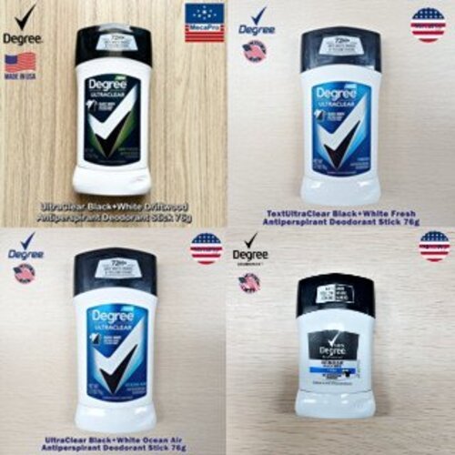 Degree® Men UltraClear Black+White Antiperspirant Deodorant Stick โรลออนสติ๊ก ผลิตภัณฑ์ระงับกลิ่นกาย