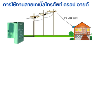 ดรอปวายแคล้ม Drop wire clamp ตุ๊กตาดึงสาย แคล้มดึงสายโทรศัพท์ สายแลน LAN สายไฟเบอร์ สายเคเบิ้ลโทรศัพท์ เกรดA ทนทานมาก