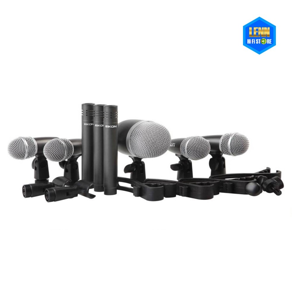 EIKON DMH8XL | ชุดไมค์กลอง 8 ชิ้น / ศูนย์ไทย / ออกใบกำกับภาษีได้