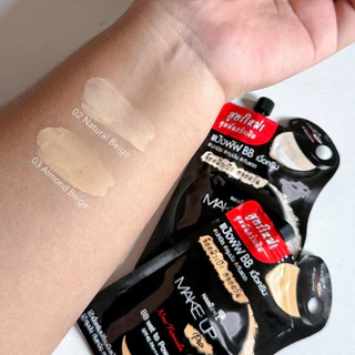 (ยกกล่อง x 6ซอง) บีบีนามิซองดำ Nami Make Up Pro BB Wet To Powder SPF40 PA+++