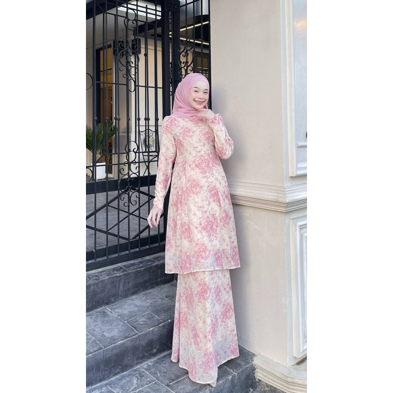 MINI KURUNG ผ้าชีฟอง