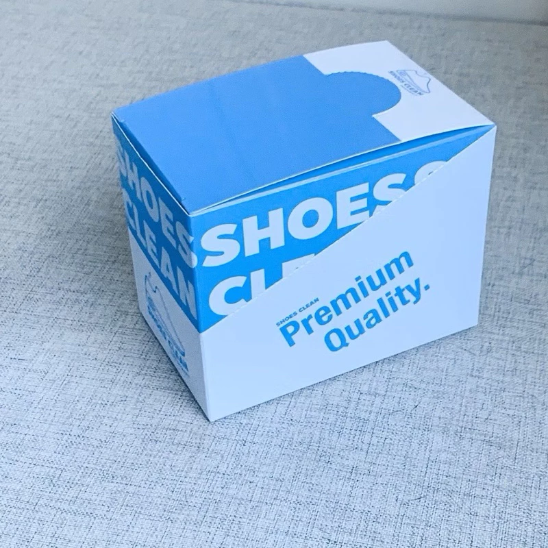 ส่งฟรี 12 ชิ้น 1 กล่อง Shoes clean ผงซักรองเท้า แถมถุงซัก12ชิ้น