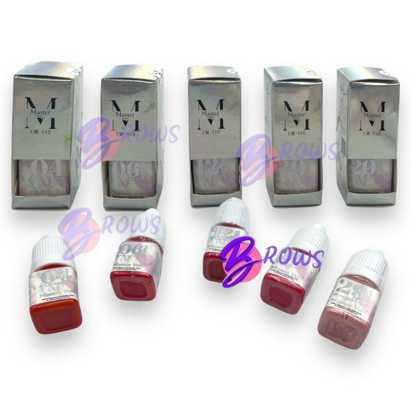 สีสักปาก Master Ink สีมาสเตอร์อิ้งค์ 5ml.