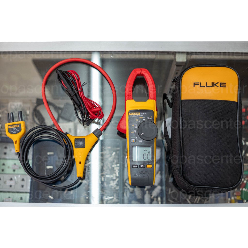 Clamp Meter แคลมป์มิเตอร์ Fluke 376FC มือสอง ของแท้ สภาพใหม่ พร้อมกระเป๋า สายวัดครบ