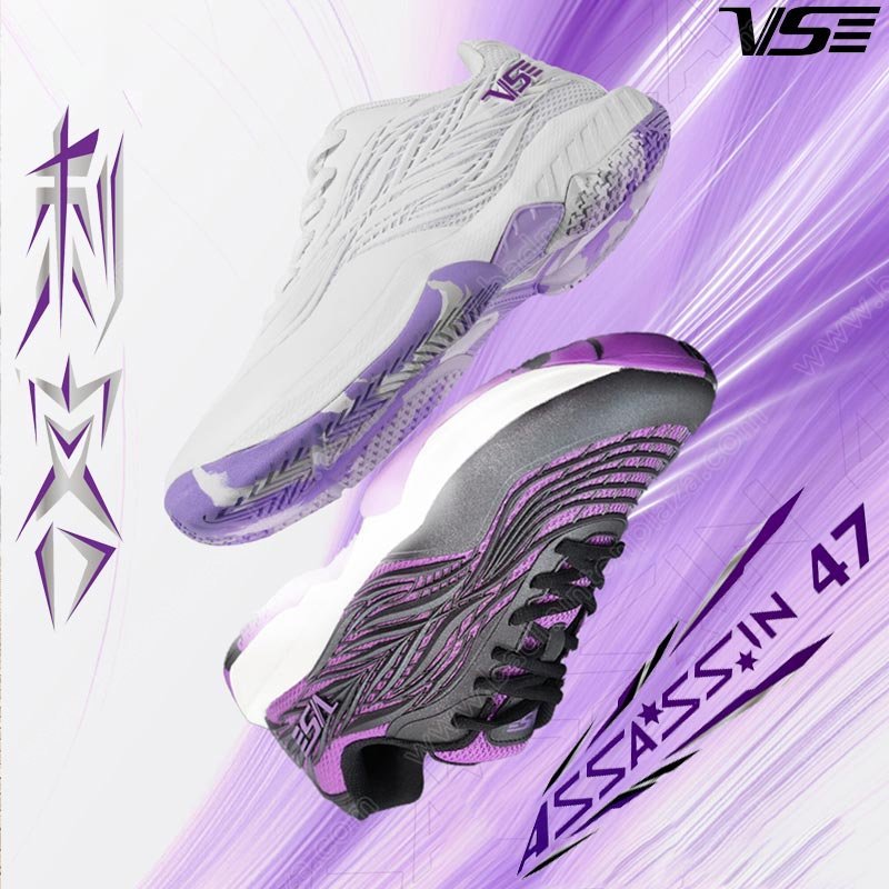 【 ของแท้ 💯% 】รองเท้าแบดมินตันวีเอส โปรเฟสชันนอล ASSASSIN 47 (VS220)