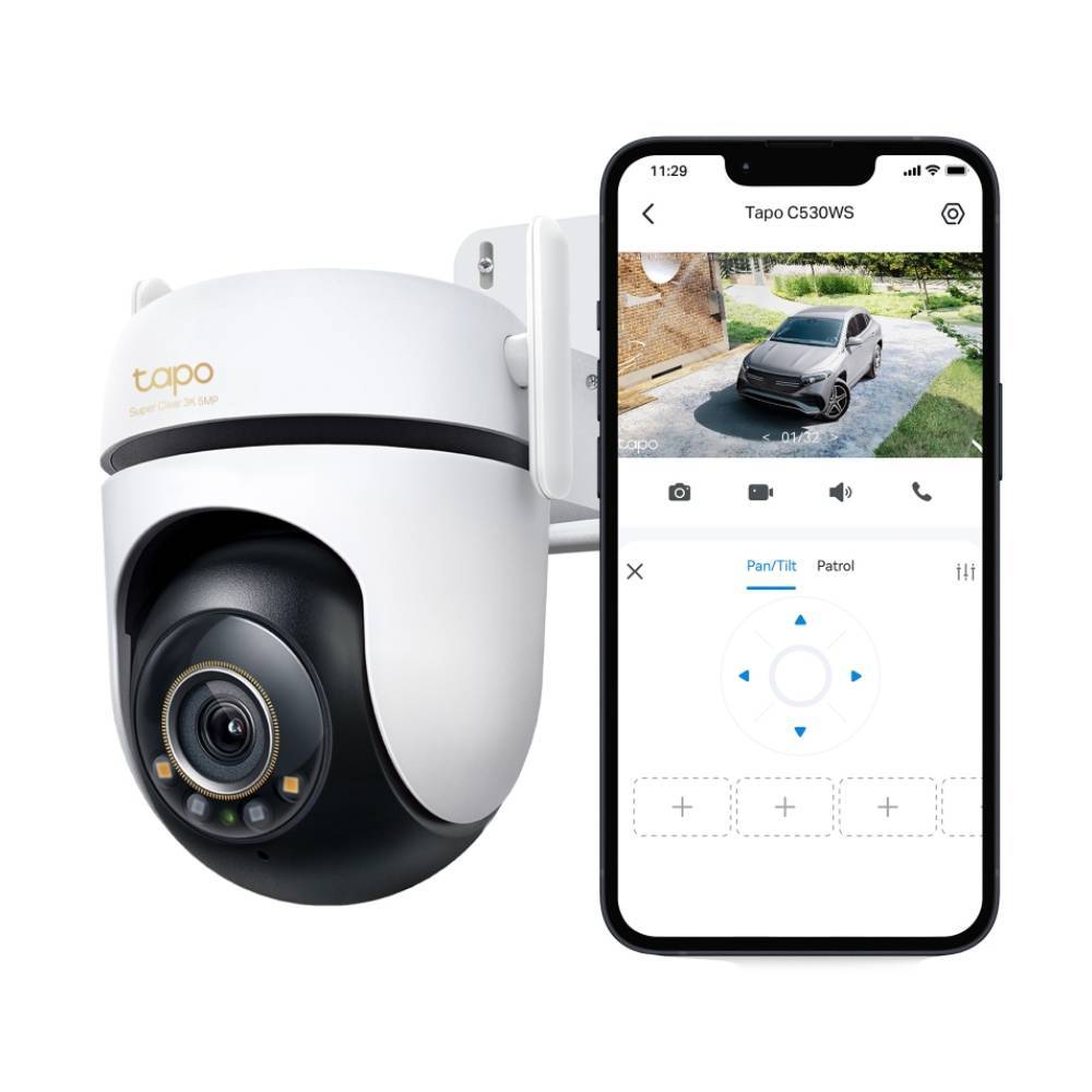 กล้องวงจรปิด TP-Link Tapo C530WS Outdoor Pan/Tilt Security WiFi Camera by Banana IT ราคา ถูกที่สุด ดีลบีเคเค แกลเลอรีภาพที่ 5