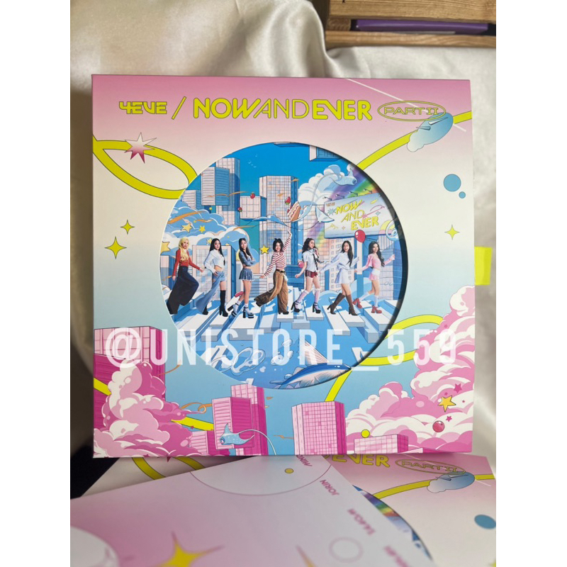 อัลบั้ม NOWANDEVER 4EVE พร้อมส่ง(บั้มเปล่า)
