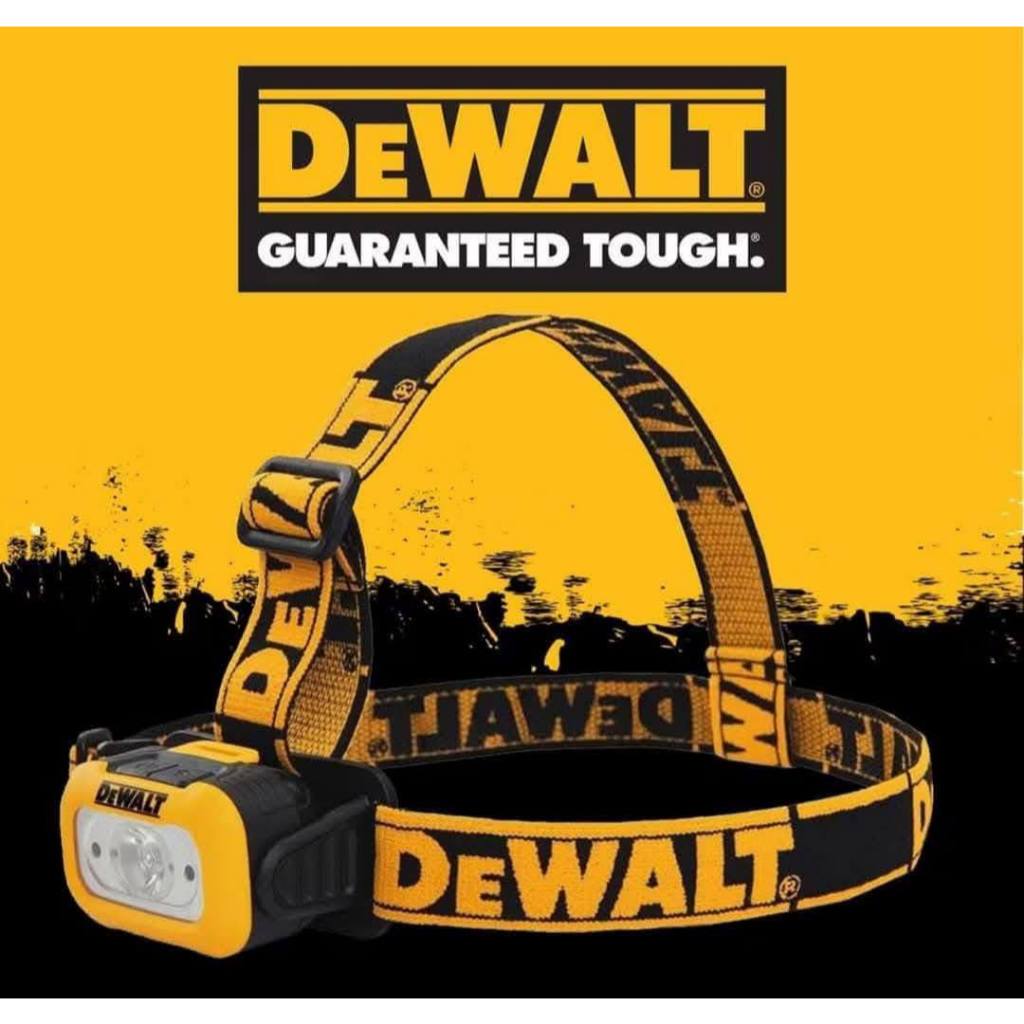 DEWAL DWHT81424 ไฟฉายคาดหัว LED 200 Lumen