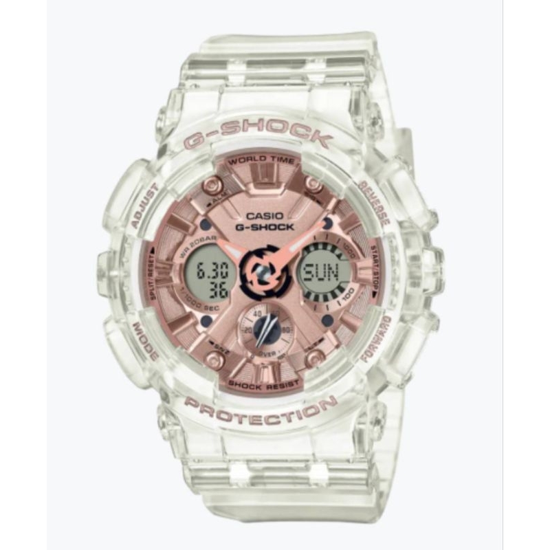 CASIO G-SHOCK อะนาล็อก-ดิจิตอล
ซีรีส์ GMA

GMA-S120SR-7A

