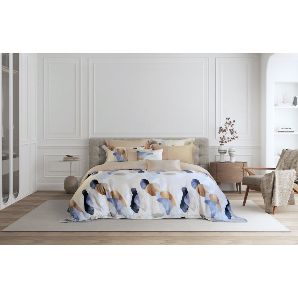 [ราคาโปร] Akemi ปลอกผ้านวม TENCEL™ Lyocell รุ่น Ardent Print ทอ 900 เส้นด้าย