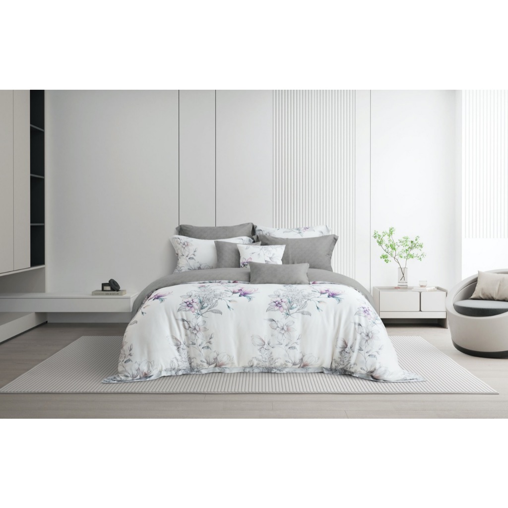 [ราคาโปร] Akemi ปลอกผ้านวม TENCEL™ Lyocell รุ่น Ardent Print ทอ 900 เส้นด้าย