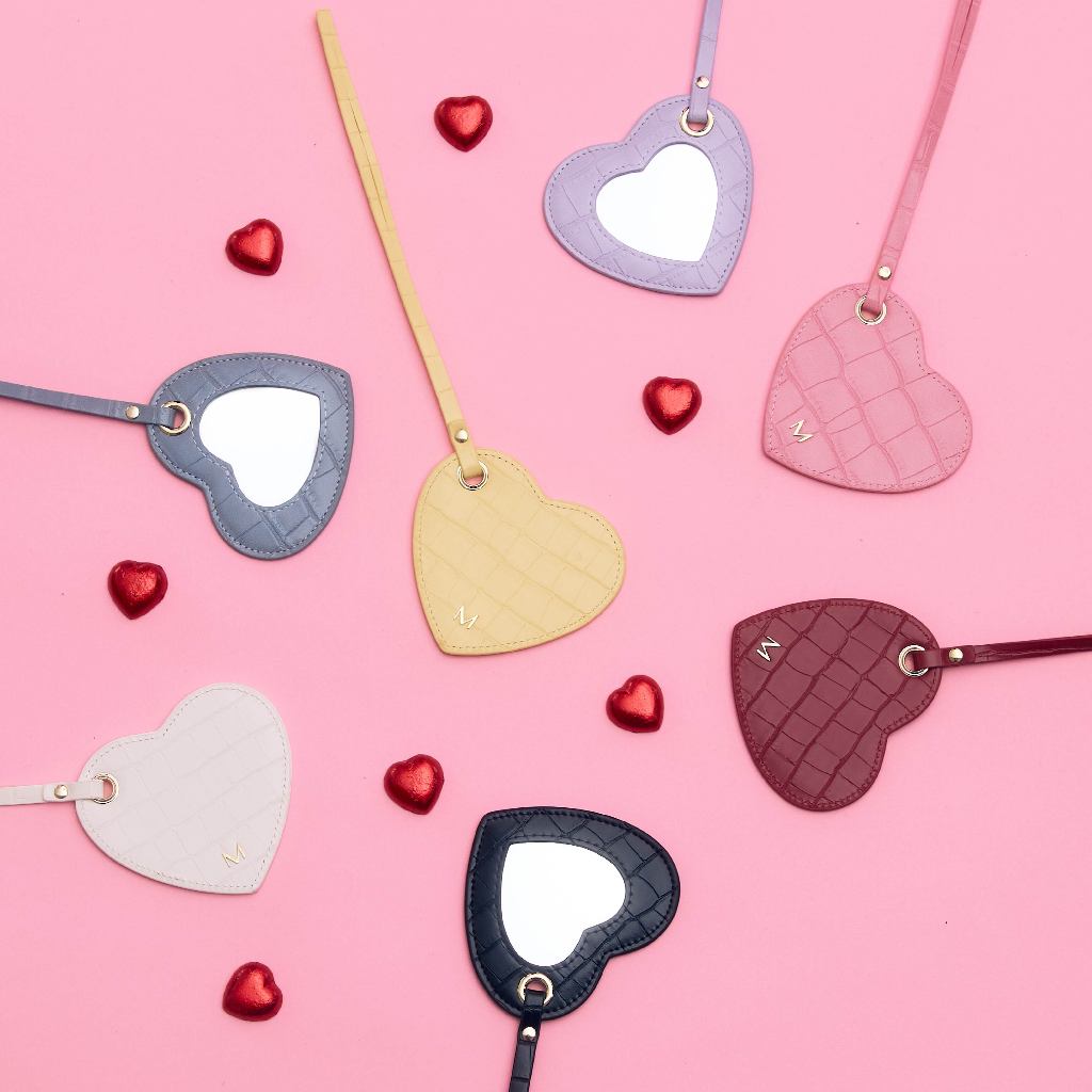 MUSE - Heart Mirror Bag Charm