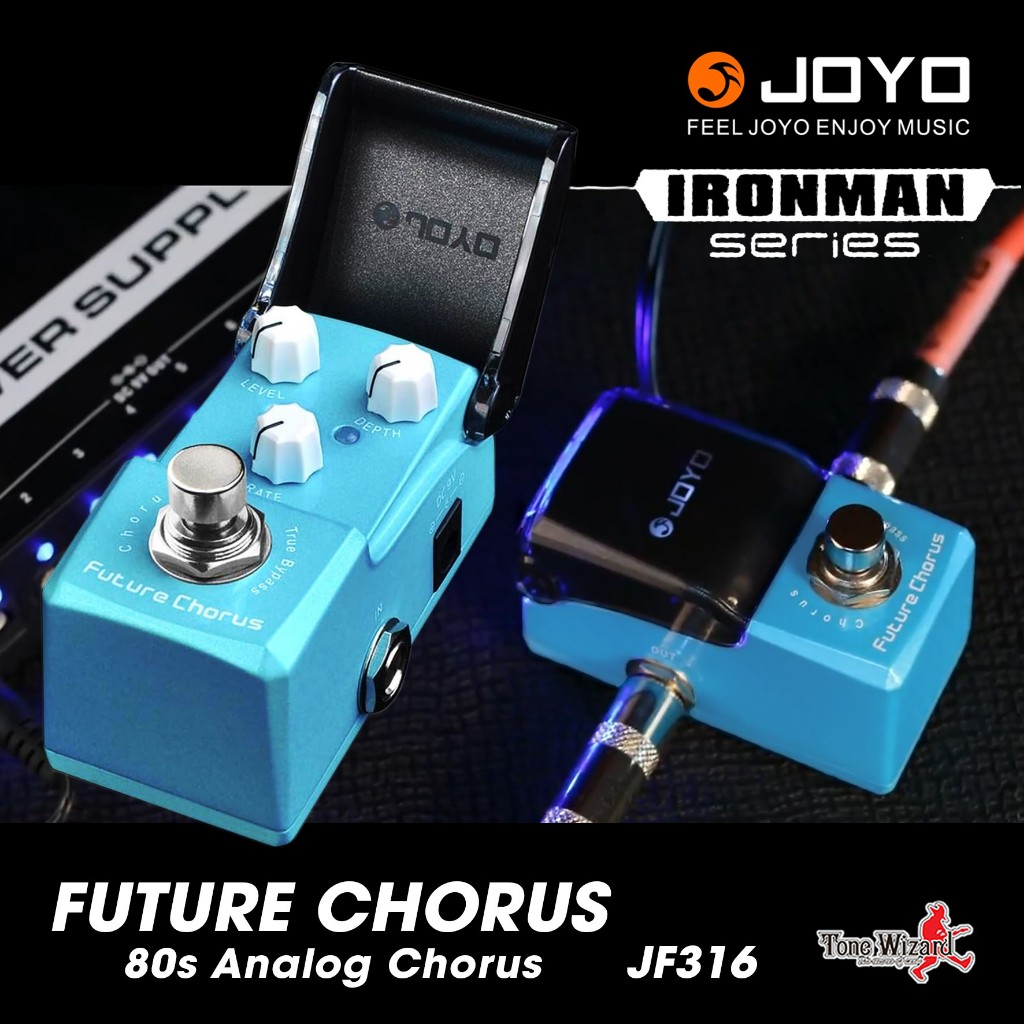 JOYO เอฟเฟค Pedal Effect Ironman Future Chorus JF316 - Blue (2350)