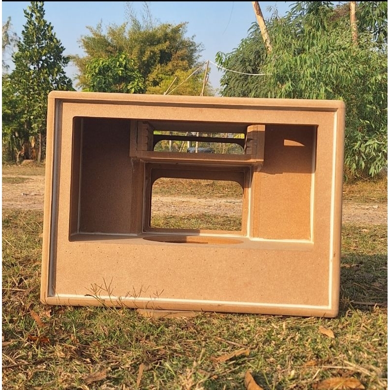 ตู้เปล่า8 นิ้วDiy รุ่นดอกคว้ำ แรงไม่ต้องล้น