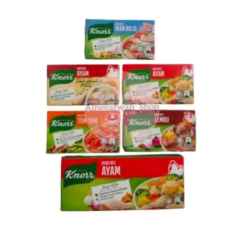 คนอร์ ซุปก้อน (มีฮาลาล) มี 2 ขนาด